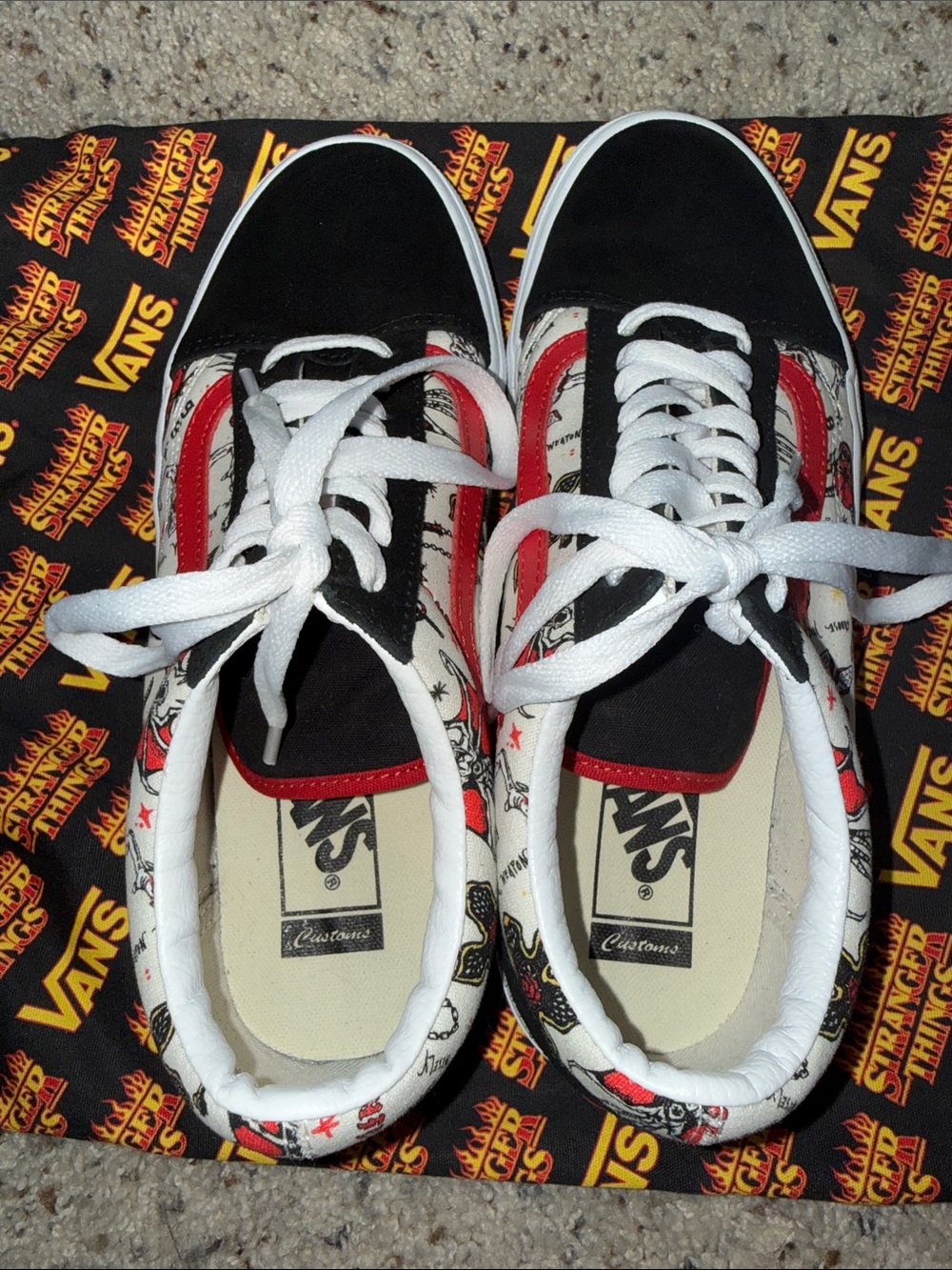 Custom Vans Stranger Things - Picture 3 of 11